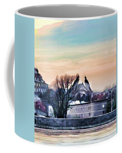  Coffee Mug featuring the photograph Old Town in Warsaw # 16 4/4 by Aleksander Rotner