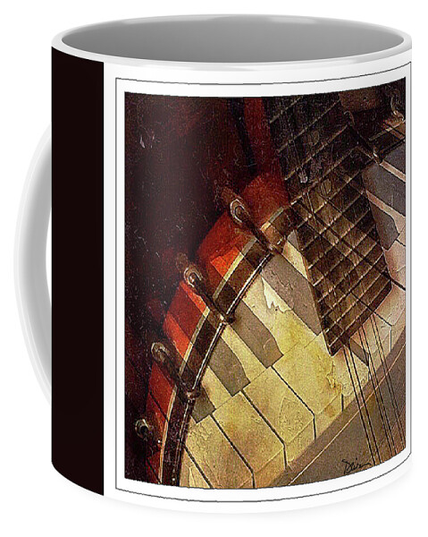 Piano Coffee Mug featuring the photograph Old Tunes by Peggy Dietz