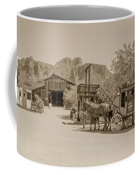 Western Coffee Mug featuring the photograph Old West 2 by Darrell Foster