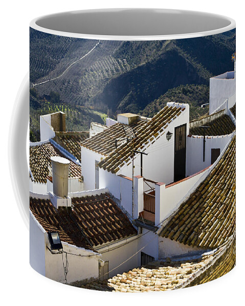 Olvera Coffee Mug featuring the photograph Olvera Cityview by Heiko Koehrer-Wagner