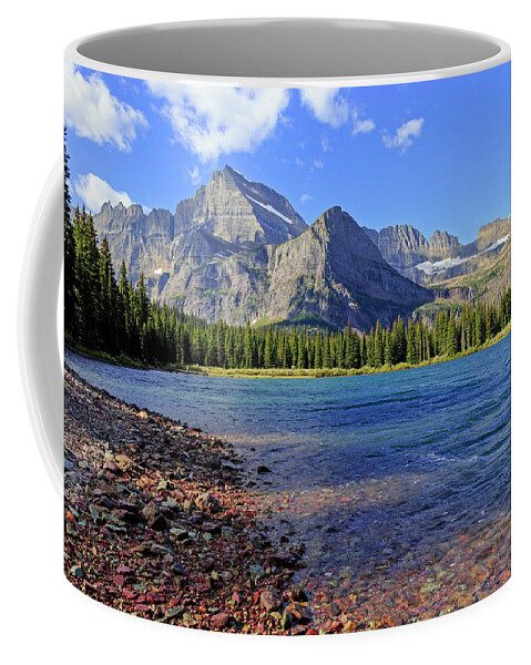 Lake Josephine Coffee Mug featuring the photograph On the Shore by Jack Bell