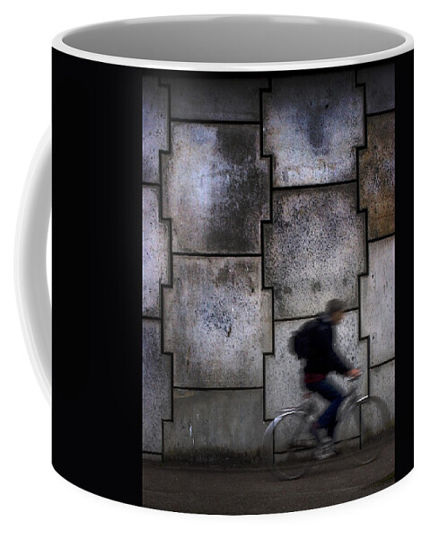 Bike Coffee Mug featuring the photograph On your bike. by Joe Macrae