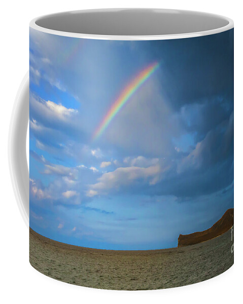 Island Rainbow Coffee Mug featuring the photograph Once In A Lullaby by Mitch Shindelbower