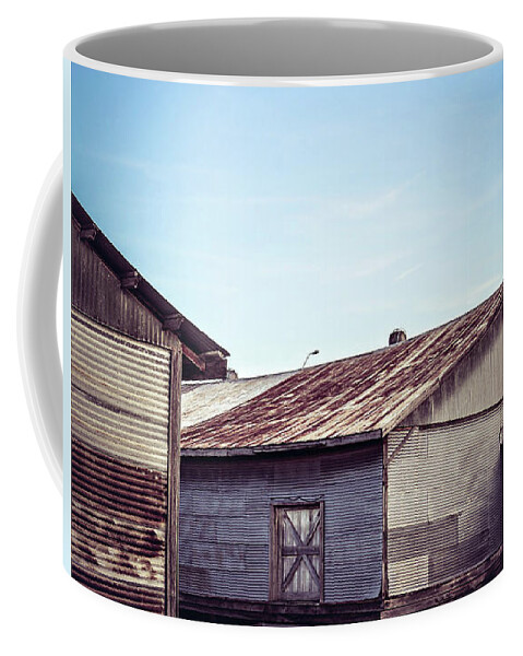Metal Coffee Mug featuring the photograph Once Industrial - Series 2 by Trish Mistric