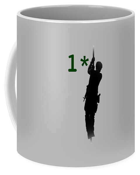 One Asterisk Coffee Mug featuring the photograph One Asterisk by David Morefield