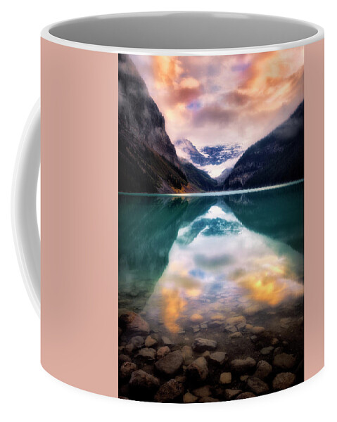 Sunset Coffee Mug featuring the photograph One Colorful Moment by Nicki Frates