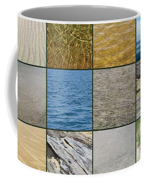Nautical Coffee Mug featuring the photograph One Day at the Beach by Michelle Calkins