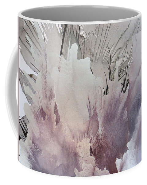 Abstract Coffee Mug featuring the painting One Moment by Soraya Silvestri