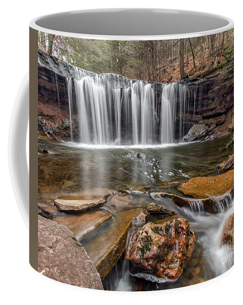 Waterfalls Coffee Mug featuring the photograph Oneida Falls III by Rod Best