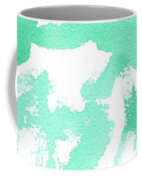 Watercolor Coffee Mug featuring the painting Only for You by Marcy Brennan