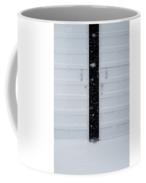 Barn Coffee Mug featuring the photograph Open Door by Troy Stapek