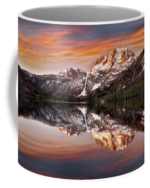 Sunrise Coffee Mug featuring the photograph Orange Relections by Nicki Frates