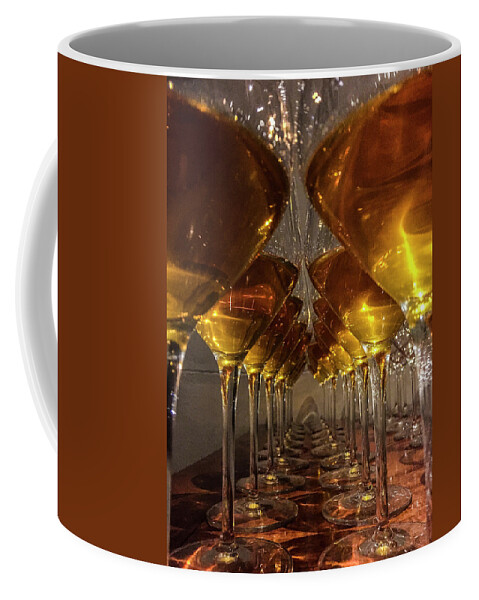 Wine Coffee Mug featuring the photograph Orange Wine by Alex Lapidus