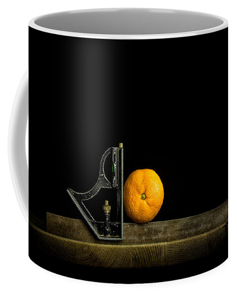 Orange Coffee Mug featuring the photograph Oranges ain't square by Nigel R Bell