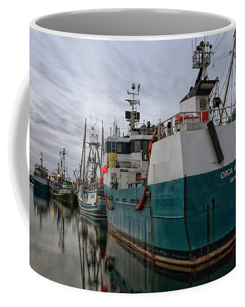 Fishing Boat Coffee Mug featuring the photograph Orca Warrior by Randy Hall
