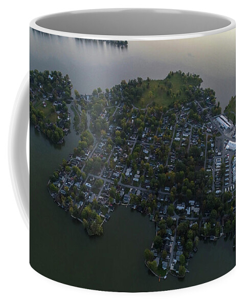  Coffee Mug featuring the photograph Orchard, Fox, and Wolf Island by Brian Jones