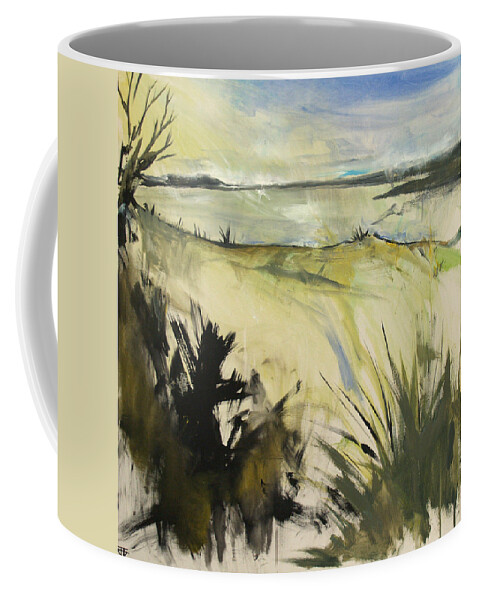  Coffee Mug featuring the painting Ossabaw Swamp Thoughts by John Gholson