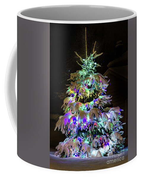 Winter Coffee Mug featuring the photograph O'Tannenbaum by Rod Best