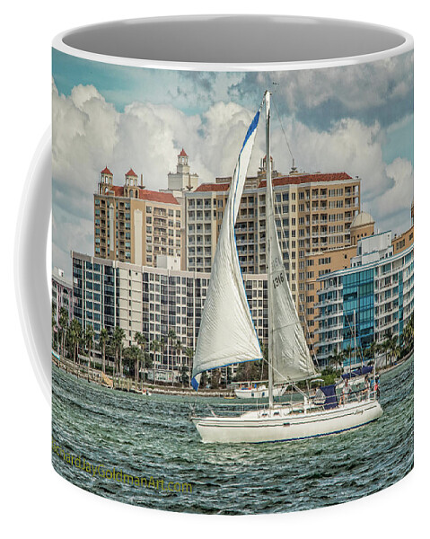 Sarasota Coffee Mug featuring the photograph Our City by Richard Goldman