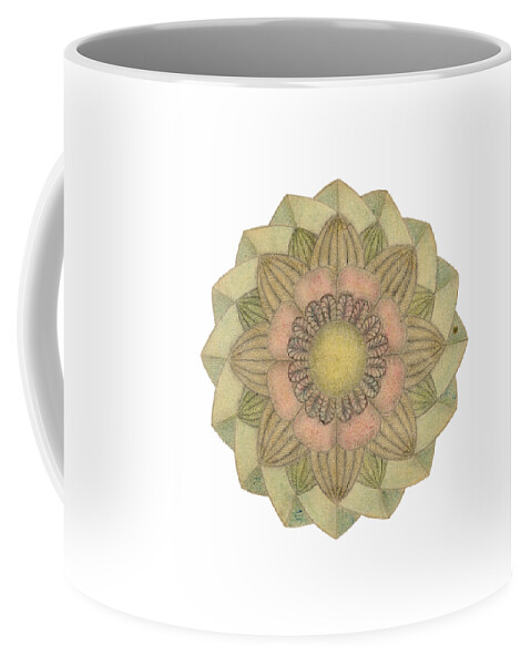 J Alexander Coffee Mug featuring the drawing Ouroboros ja105 by Dar Freeland