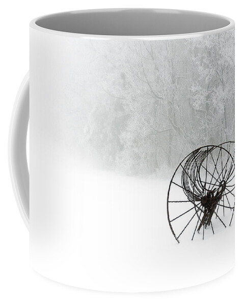 Blue Ridge Parkway Coffee Mug featuring the photograph Out Of The Mist A Forgotten Era 2014 II by Greg Reed