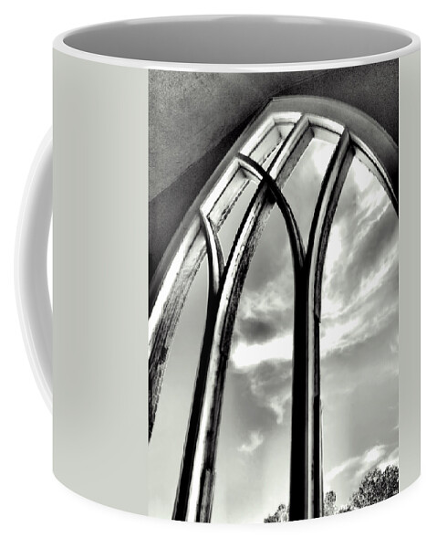 Portrait Coffee Mug featuring the photograph Outside These Walls by Morgan Carter