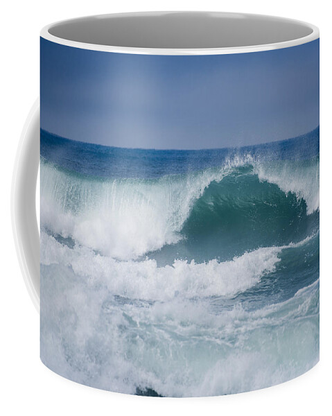 Blue Coffee Mug featuring the photograph Pacific Blue by Robert Potts