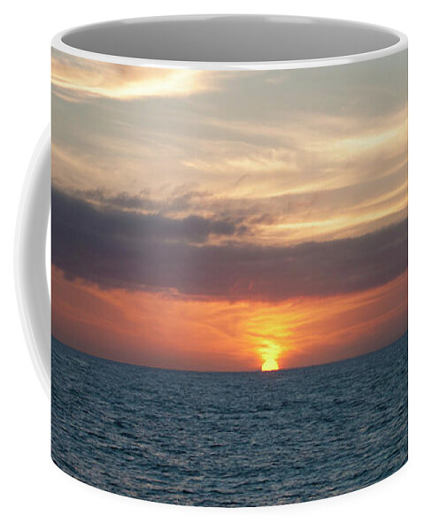 Ocean Coffee Mug featuring the photograph Pacific Sunset by Julia McHugh