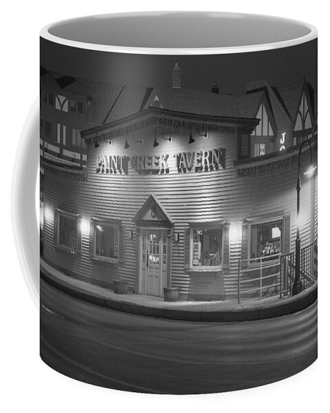 Paint Creek Coffee Mug featuring the photograph Paint Creek Tavern by Michael Peychich
