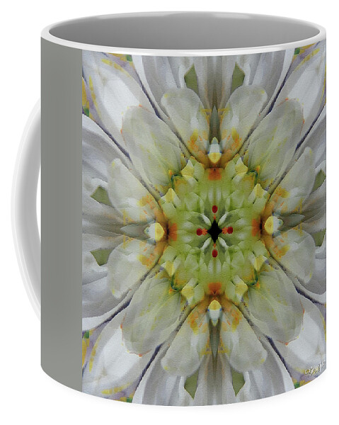 Flowers Coffee Mug featuring the photograph Painted Flowers #6253_4 by Barbara Tristan