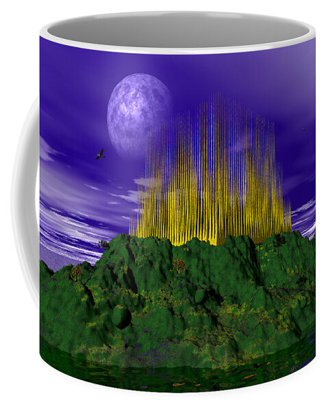 Palace Coffee Mug featuring the photograph Palace Of The Moon by Mark Blauhoefer
