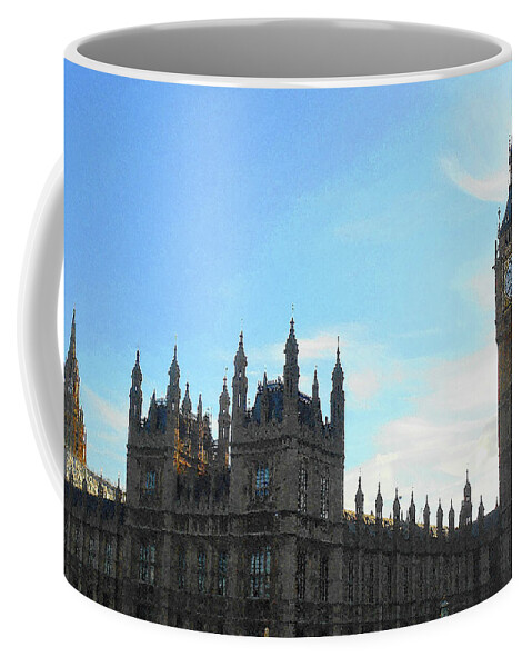 London Coffee Mug featuring the photograph Palace of Westminster And Big Ben by Irina Sztukowski