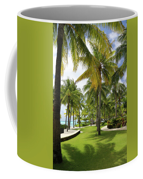 Palm Trees Coffee Mug featuring the photograph Palm Trees 2 by Sharon Jones