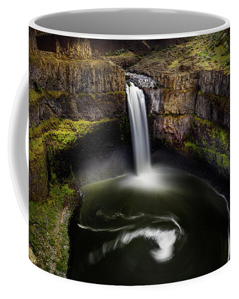 Palouse Falls Coffee Mug featuring the photograph Palouse Falls 1 by Mike Penney
