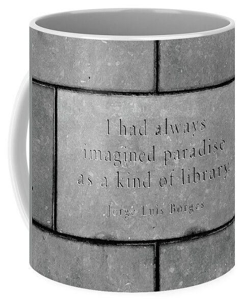 Quote Coffee Mug featuring the photograph Paradise For Some by Angelina Tamez