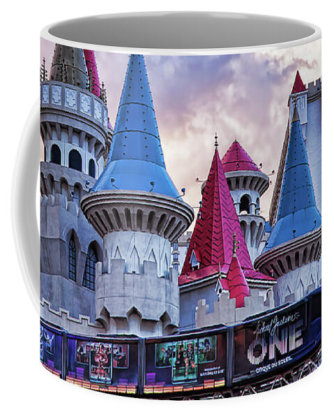 Las Vegas Coffee Mug featuring the photograph Parallel Worlds by Tatiana Travelways