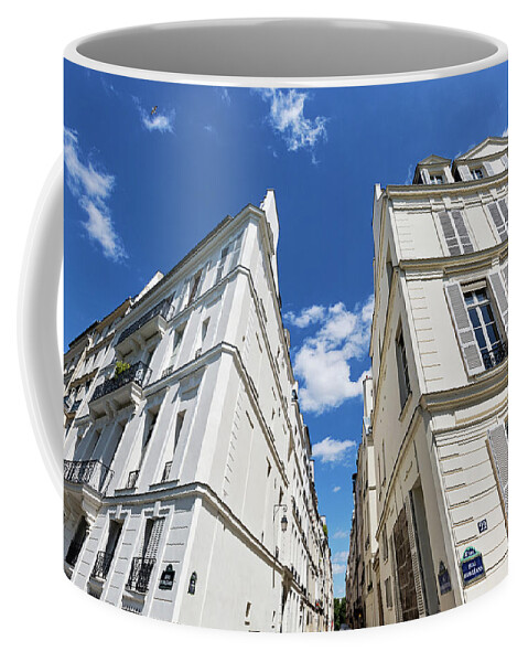 Paris Photography Coffee Mug featuring the photograph Paris Photography - Quai d-Orleans by Melanie Alexandra Price