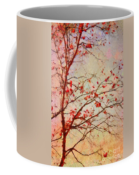 Tree Coffee Mug featuring the digital art Parsi-Parla - d04c03t01 by Variance Collections