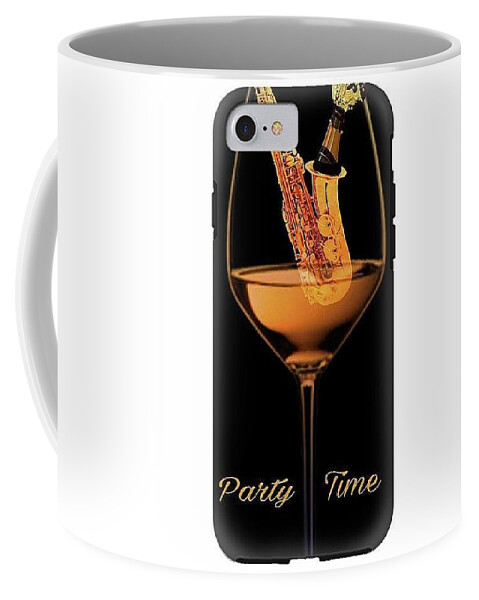 Party Time Iphone Cover 6s Plus Iphone Coffee Mug featuring the digital art Party Time IPhone Cover by Gayle Price Thomas