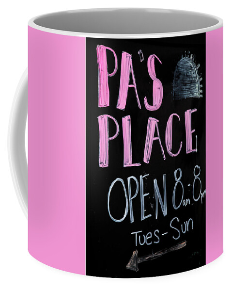 Pa's Place Coffee Mug featuring the photograph Pa's Place by Karol Livote