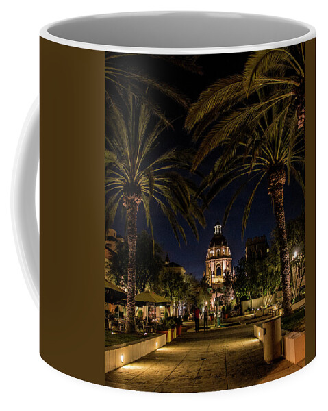 Pasadena Coffee Mug featuring the photograph Pasadena City Hall after Dark by Randall Nyhof