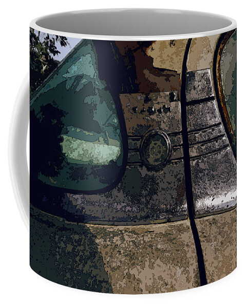 Packard Coffee Mug featuring the photograph Passing Packard by James Rentz