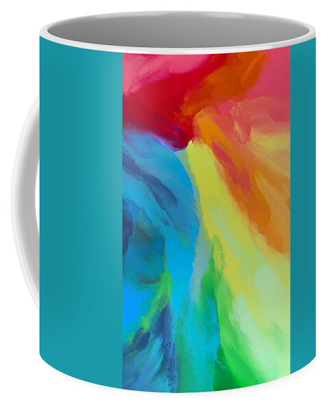 Passion Coffee Mug featuring the painting Passion by Linda Bailey