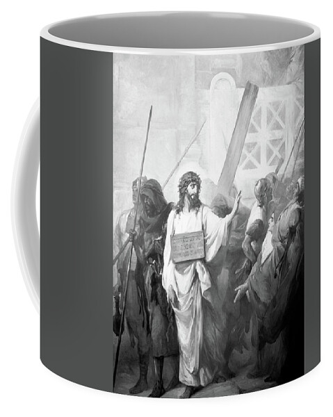 Passion Coffee Mug featuring the photograph Passion of the Christ by Munir Alawi