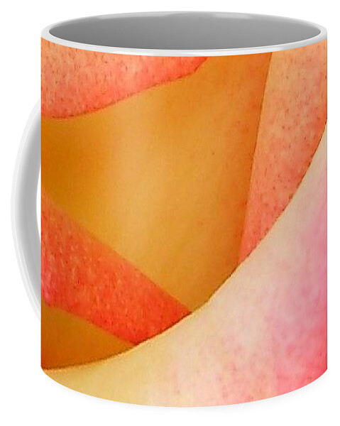 Roses Coffee Mug featuring the photograph Passionate Petals by Anjel B Hartwell