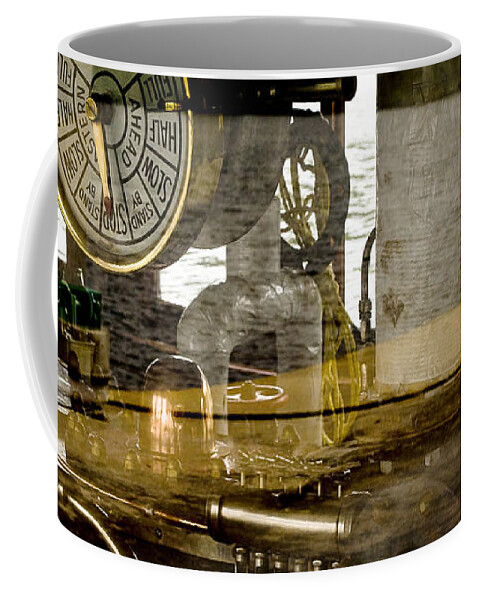 Nautical Coffee Mug featuring the photograph Past and Present by Linda McRae