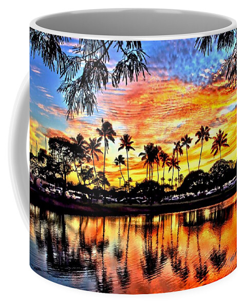 Hawaii Coffee Mug featuring the photograph Path To The Sea by DJ Florek