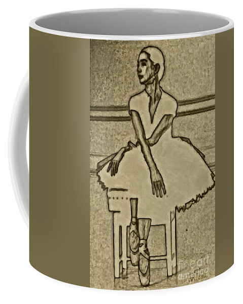 Female Coffee Mug featuring the digital art Patience by Humphrey Isselt