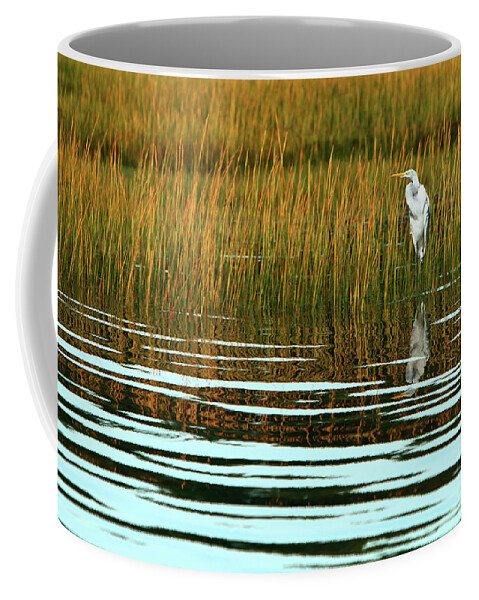 Bird Coffee Mug featuring the photograph Patience by Michelle Twohig