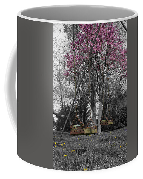 Swing Coffee Mug featuring the photograph Patton Swing by Dylan Punke